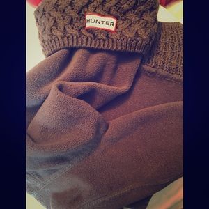 Hunter Women’s Boot Socks Size M/L Dark Slate grey